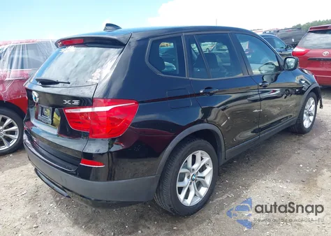 2011 BMW X3 xDrive35I из США, поврежденный, VIN 5UXWX7C59BL734660